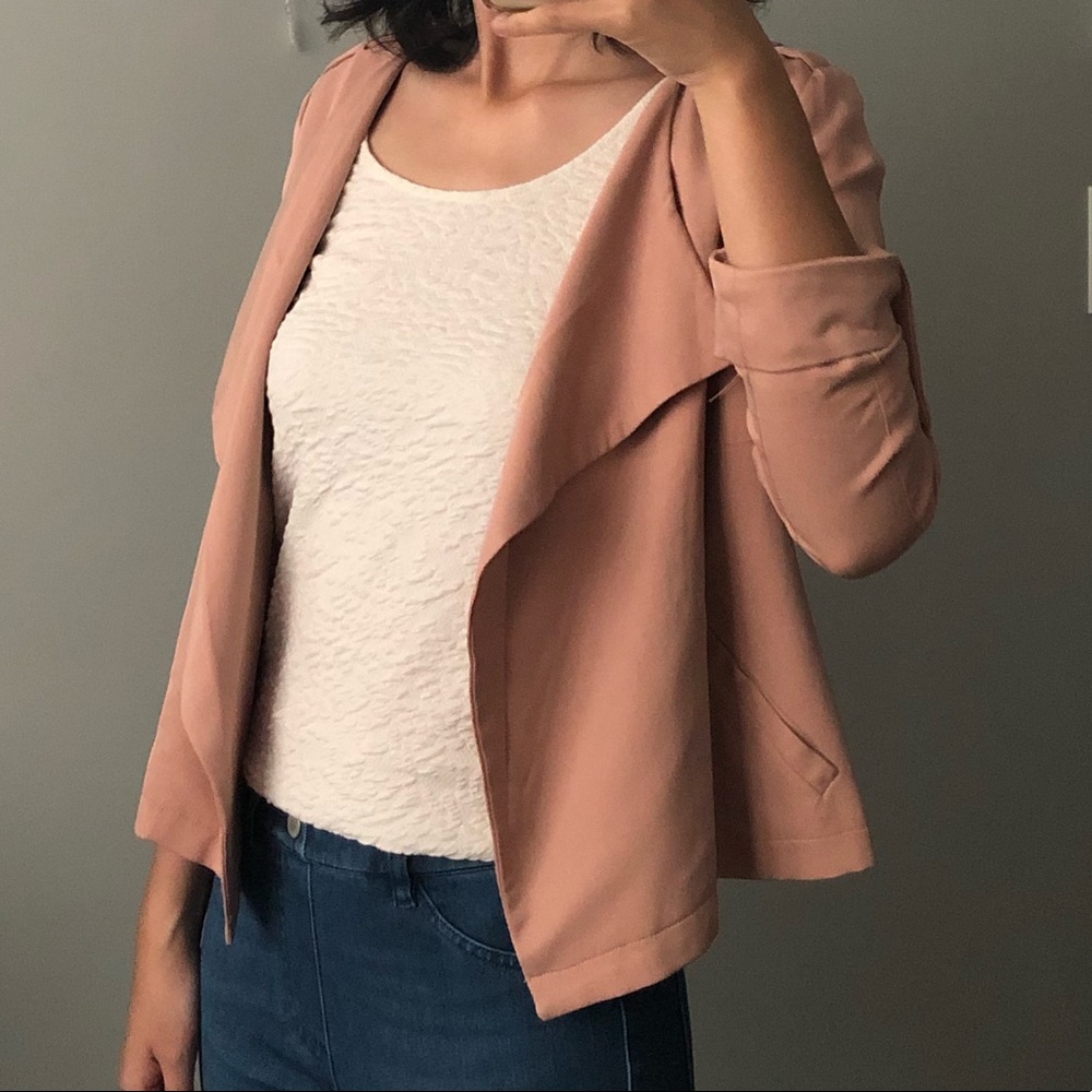 Boutique 1861 blazer. Pink. US S. - Picture 3 of 7